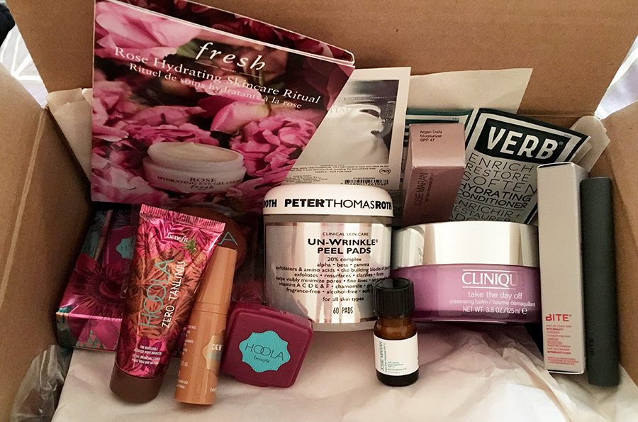 Benefit on sale sample box